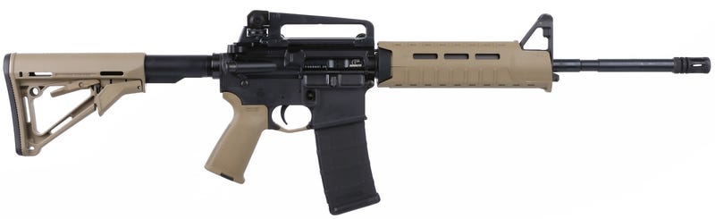 Bushmaster M4 Patrolman's Moe Ar15 Rifle – Fde 5.56Nato 16" Barrel Magpul Moe Furniture W/ Detachable Carry Handle A2 Birdcage Flash Hider 00-10021-FDE