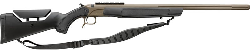 CVA Accura LR-X 45 Caliber Flat Dark Earth Cerakote/Black Nitride Break Action In-Line Muzzleloader – 30in