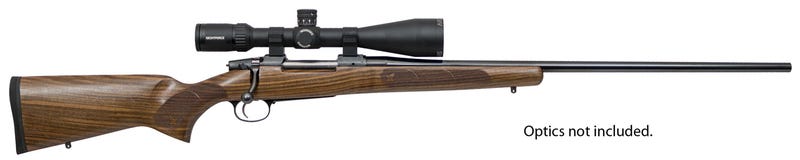 Czusa 04875 Czusa557 American Bolt 300 Winchester Magnum 26" 3+1 Walnut Oil Finish Stk Black