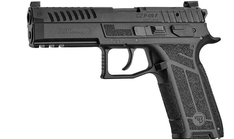 CZ P-09 F Nocturne 9mm 4.53″ Barrel 19-Rounds