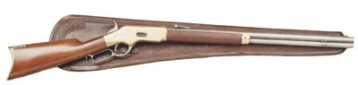 Cimarron 1866 Yellowboy Sporting Rifle 45 Long Colt 24.25 In. Walnut And Brass CA229