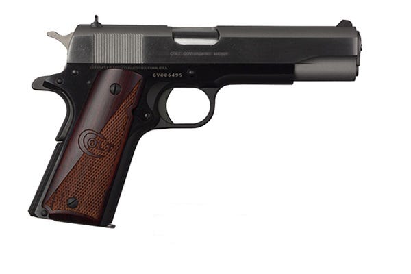 COLT GOVERNMENT 38SPR TWO-TONE 5" O1911C-38-TT