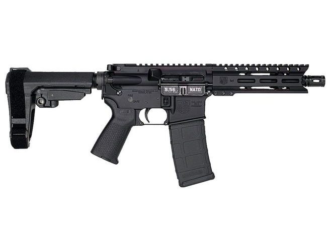 Diamondback Diamondback Db15 Carbon Series Pistol, 5.56 Nato, 7" Barrel, 6" M-Lok Rail, Sba3 Brace, Black, 30-Rd DB1913K001