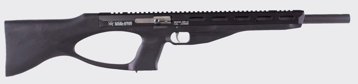 Excel Arms EA22111B Accelerator MR-22 22 WMR 9rd 16" Bull Barrel, Black Synthetic Stock