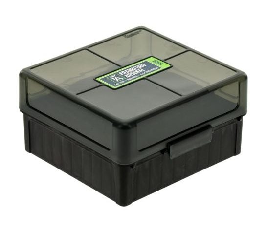 Frankford Arsenal 100 Round Ammo Box, fits 22-250 Rem, 243/308 Win, 7mm-08, Gray – 1083801