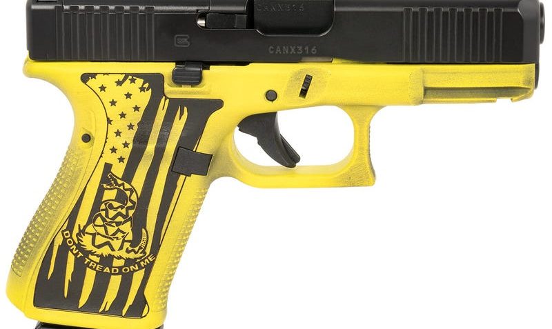 Glock 19 Gen5 MOS “Gasdon Flag” Yellow 9mm 4.02″ Barrel 15-Rounds