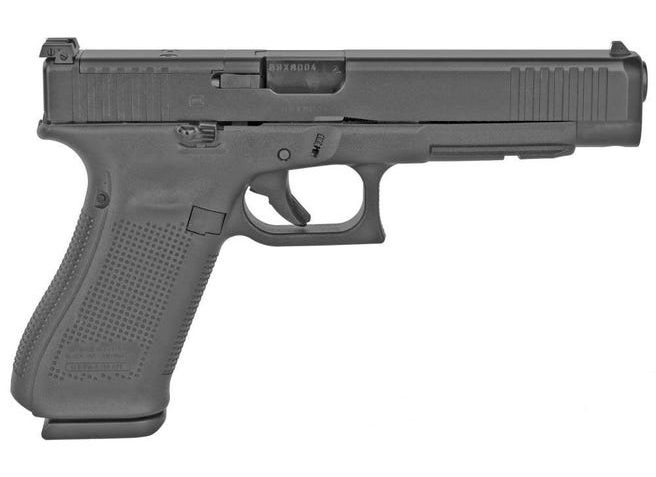 Glock 34 Gen 5 Mos Competition Handgun 9Mm Luger 10/Rd Magazines (3) 5.3" Barrel Black Usa UA343S101MOS