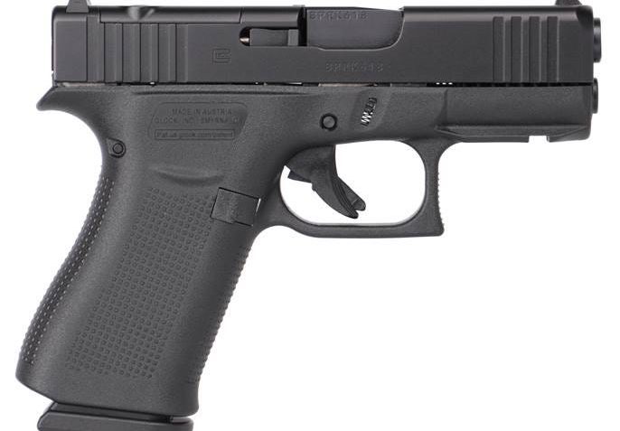 Glock 43X Mos 9Mm FS 10-Shot Black Rebuilt UR43509XFRMOS