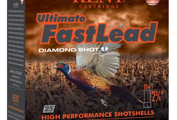 Kent Cartridge K122UFL365 Ultimate Fast Lead 12 Gauge 2.75 1 14 oz 5 Shot 25 Per Box 10 Cs Worn Missing 1 UPC: 656308402253