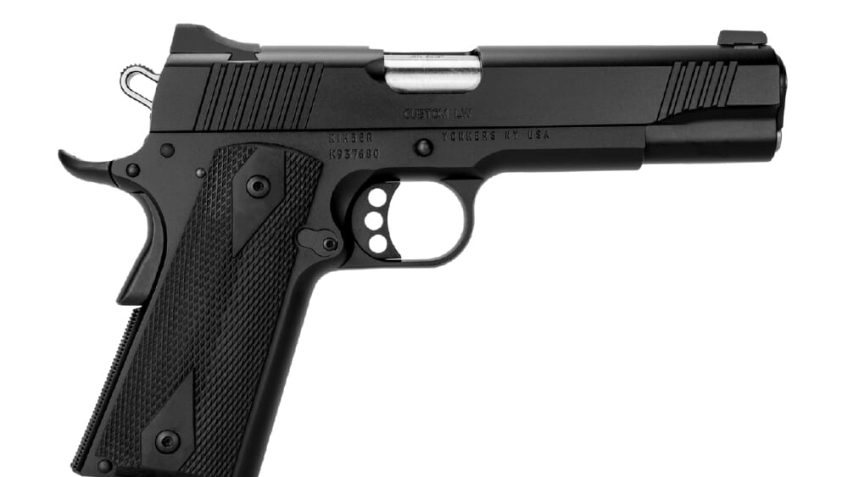 KIMBER CUSTOM LW LIBERTY 1911 5″ 45ACP BLACK 1-7RD MAG