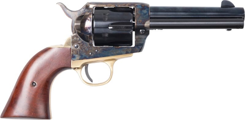 Pietta 1873 Convertible 357 Magnum 4.75in Case Hardened/Blued Revolver – 6 Rounds