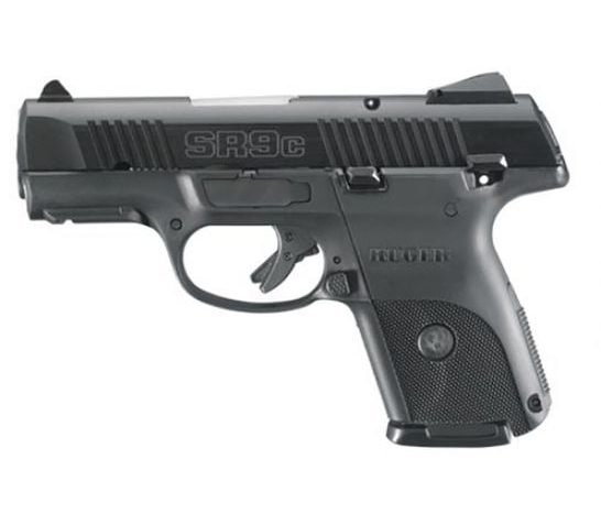 Ruger 3317 Sr9c Compact 9MM Luger DA 3.40" 10+1 BL