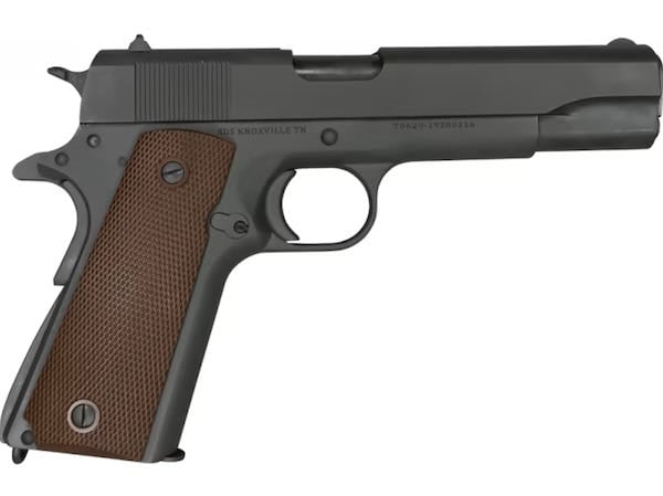 TISAS 1911 Government .45 ACP 5in 2x 7rd Mags Black Parkerized Semi-Automatic Pistol (1911A1GOVT)