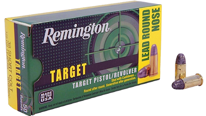 Remington Target 38Sw 146Gr Lead RN 50/10 047700426907 –