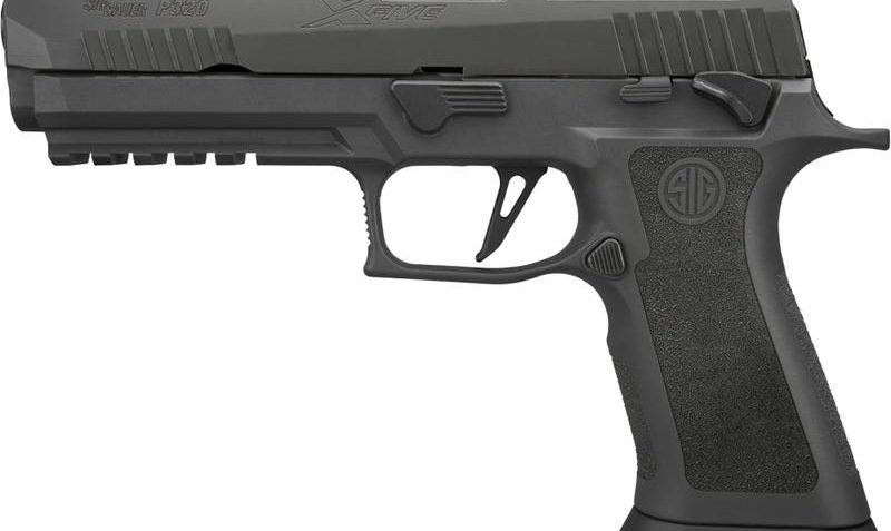 Sig Sauer P320-XFIVE Legion 9mm 5″ Bbl CA Compliant Optics Ready Pistol w/(3) 10rd Steel Mags, & FO Front/Adj Rear Sights 320X5-9-LEGION-MS-CA