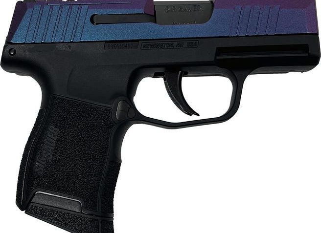 Sig Sauer "Mongoose Purple" P365 Optic Ready Handgun 9Mm Luger 10Rd Magazines(2) 3.1" Barrel X-Ray 3 Sights 681228MG