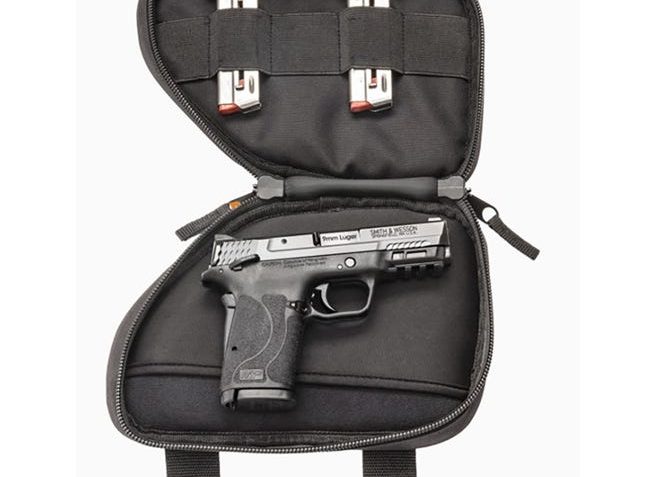 Smith & Wesson M&P 9 M2.0 Shield EZ 9mm 8+1rd 3.7″ Barrel w/ 3-8rd Mags, Tac Six Bag