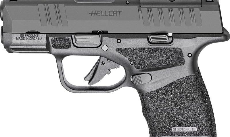 Springfield Armory Hellcat CA Compliant Handgun 9mm 3″ Barrel Black – Gear Up Package – Dirty Bird Industries