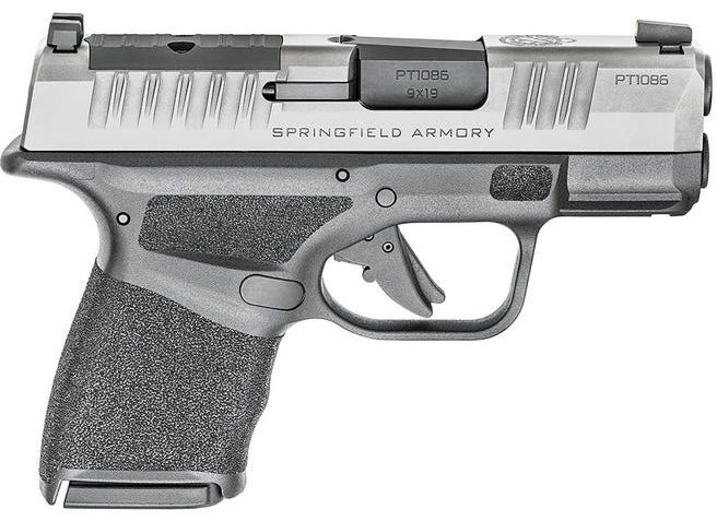 Springfield Hellcat Osp 9mm 3" 10rd Black/ss Ca Comp