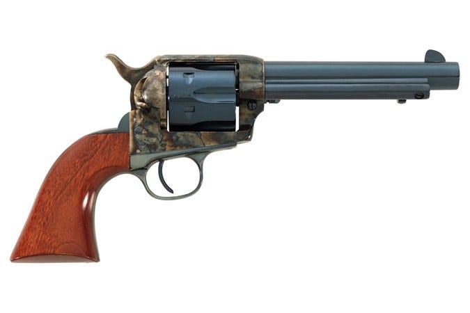 TF UBERTI 1873 CATTLEMAN 5.5 45LC CHAR BLUE