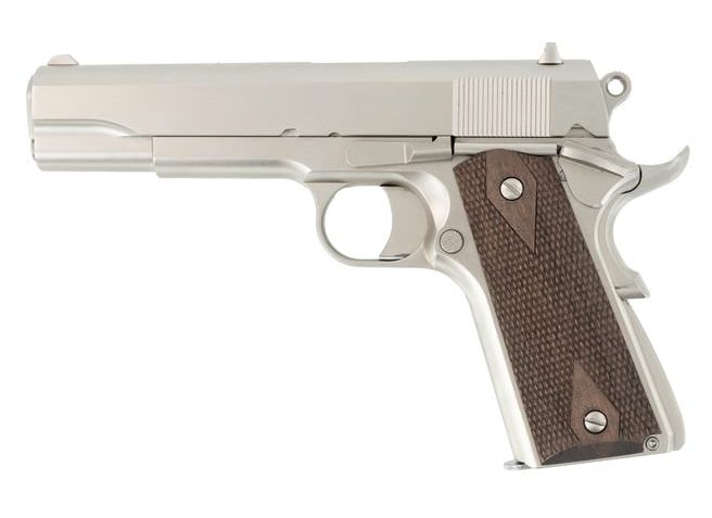 TISAS 1911A1 STAKEOUT 38SUPER 5 NICKEL 9RD