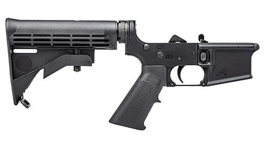 Aeroprecision Ar15 Complete  Lower W/ A2 Grip M4 Stock Blk