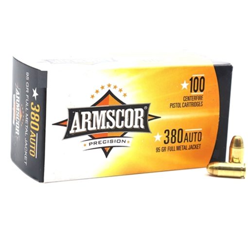 Armscor Ammo Ammo 380Acp 95Gr Fmj 100/12 Value Pack 50315