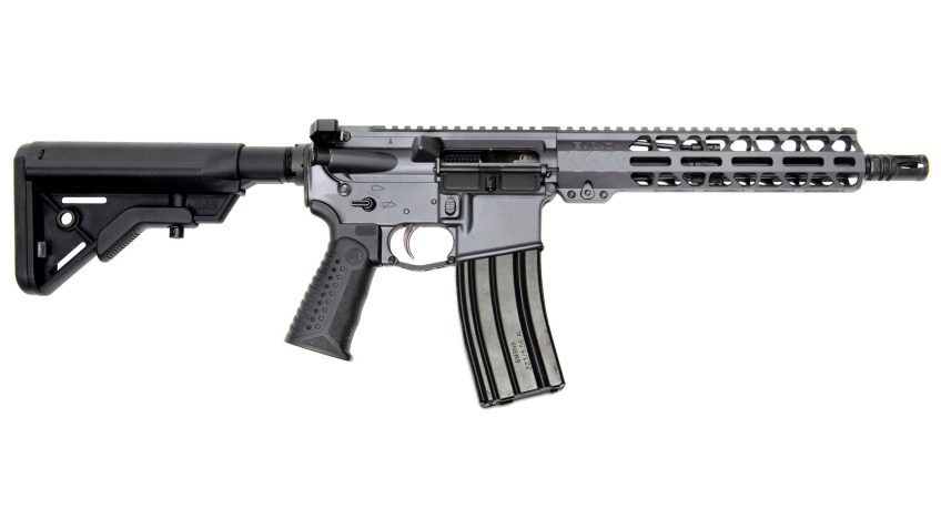 Battle Arms Workhorse 10.5″ 5.56NATO 30rd Semi-Auto Rifle – Combat Gray – Dirty Bird Industries