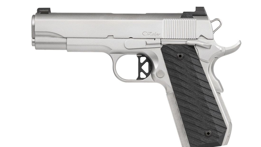 Dan Wesson V-Bob Commander 1911 Semi-Auto Pistol – Bead Blasted Stainless