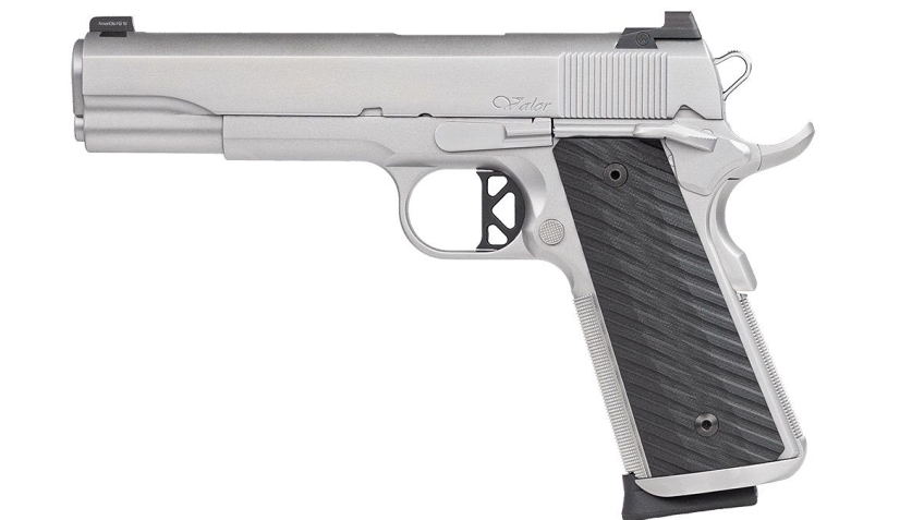 Dan Wesson Valor 1911 Semi-Auto Pistol – Bead Blasted Stainless Steel