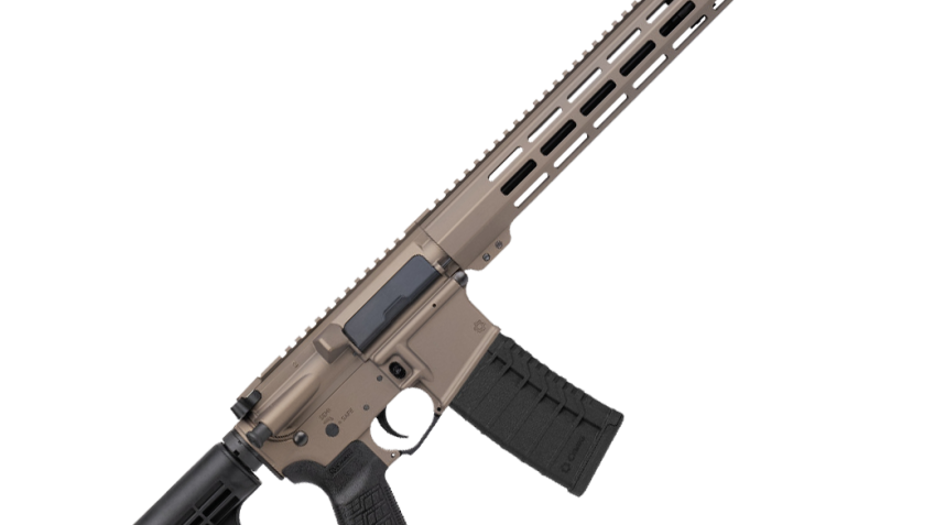 CMMG MK4 Semi-Auto Rifle in Smoked Bronze Cerakote – .223 Remington/5.56 NATO – 30 + 1