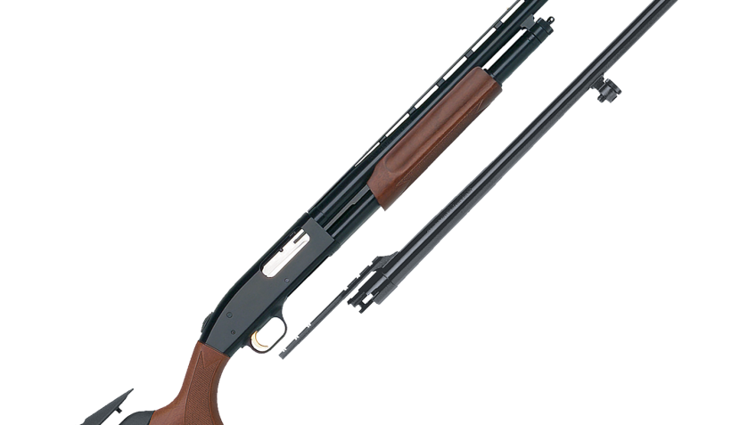 Mossberg 500 Dual Comb Pump-Action Shotgun Combo