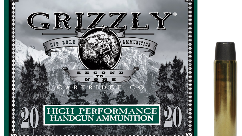 Grizzly Ammunition .460 Smith & Wesson 335 Grain Handgun Ammo