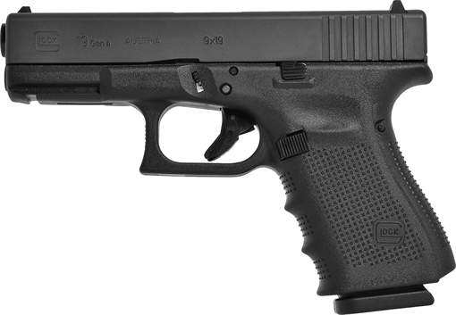 GLOCK 19 GEN4 9MM 4.02 MOS THREADED FXD 5.5LB UG1950201MOSTB