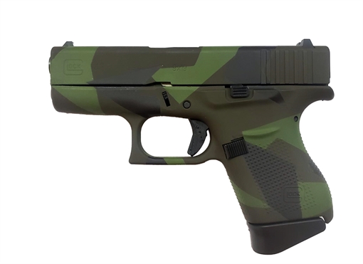 Glock 43 9Mm Green Splinter Camo UI4350204GNSC