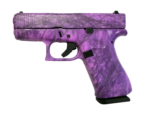 Glock 43X 9Mm Shattered Purple PX4350204SP