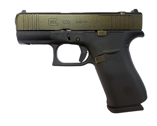 Glock 43X Mos GC Knuckles 9Mm PX4350204FRMOSK