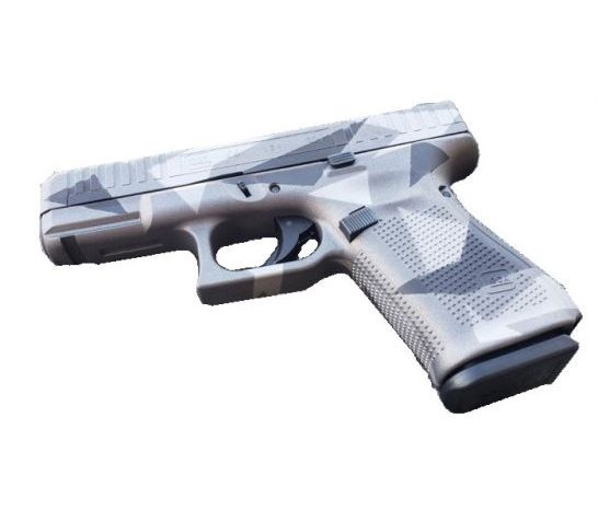 Glock 44 22 Long Rifle 4.02in Gray Splinter Cerakote Pistol – 10+1 Rounds