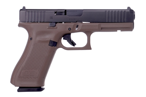 GLOCK G17 G5 9MM 10+1 4.49" MOS FDE PA175S201MOSDE