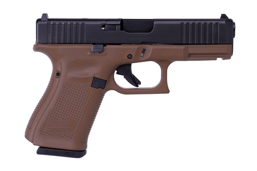 Glock 19 G5 MOS 9mm Luger 4.02in FDE Pistol – 10+1 Rounds