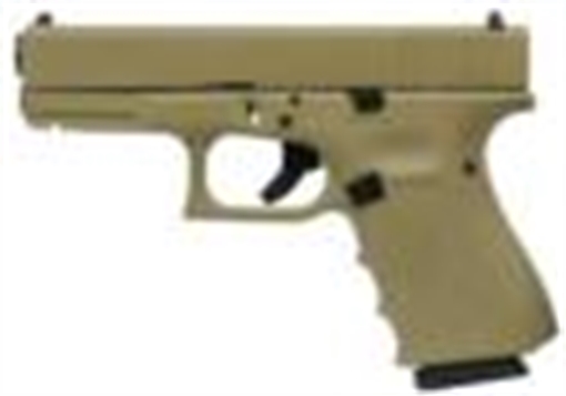 Glock Gen 4 23 Handgun .40 S&W 13rd Magazine 4.02" Barrel FDE Slide and Grip