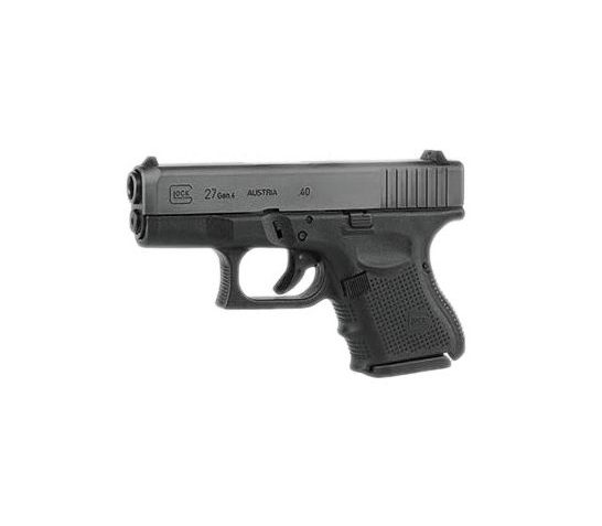 Glock 27 G4 40 S&W 3.43in Black Pistol – 9+1 Rounds