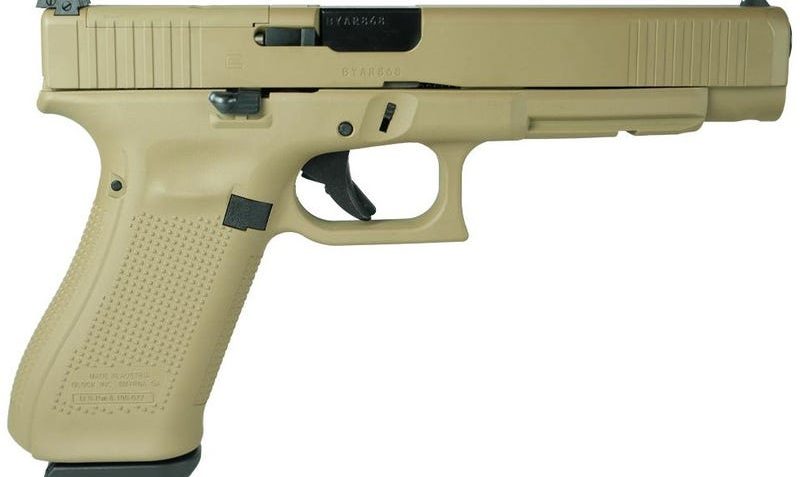 Glock 34 Gen 5 Mos Custom "Fde" Handgun 9Mm Luger 17/Rd Magazines (3) 5.31" Barrel Austria GLPA343S103MOSFDE