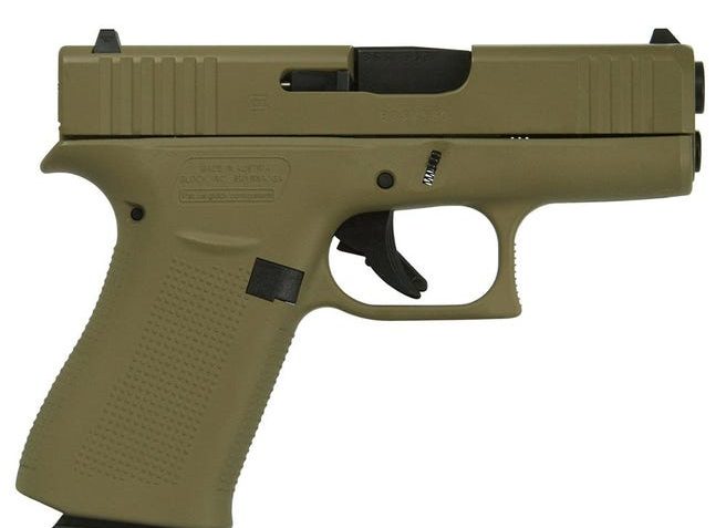 Glock 43X "Fde" Handgun 9Mm Luger 10Rd Magazines(2) 3.41" Barrel Usa Made UX4350201FDE 688099404864