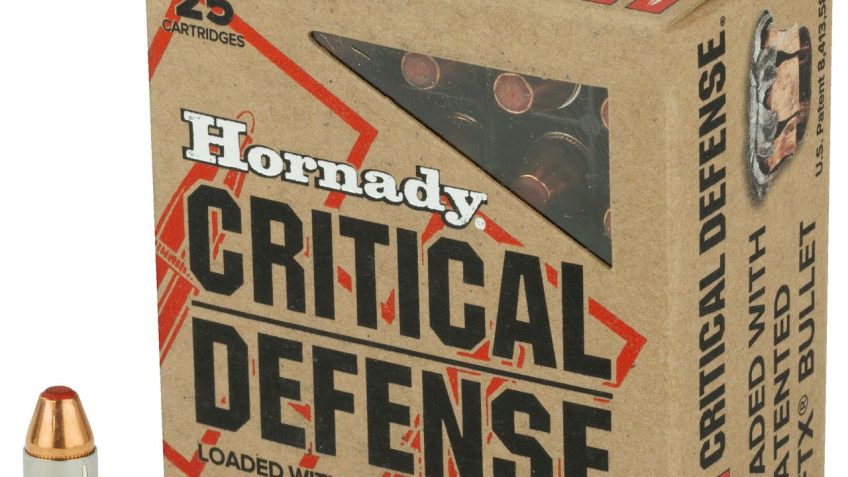 Hornady Critical Defense 32 ACP 60gr Flex Tip Expanding Handgun Ammo – 25 Rounds – Dirty Bird Industries