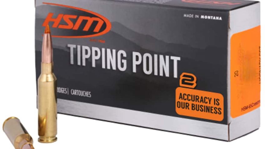 HSM Tipping Point 2 300 Winchester Magnum, 165gr, Hornady SST, 20rd Box