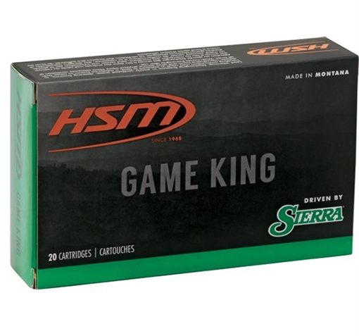 Hsm Ammunition Game King 250Sav 100Gr Sbt 20/25 HSM250SAVAGE3N 837730600310