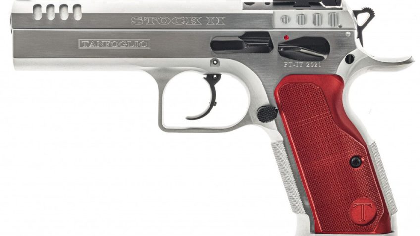 Tanfoglio Ifg Tfstock240 Stock II Competition 40 S&W 12+1/16+1 4.44" Steel Frame TF-STOCK2-40