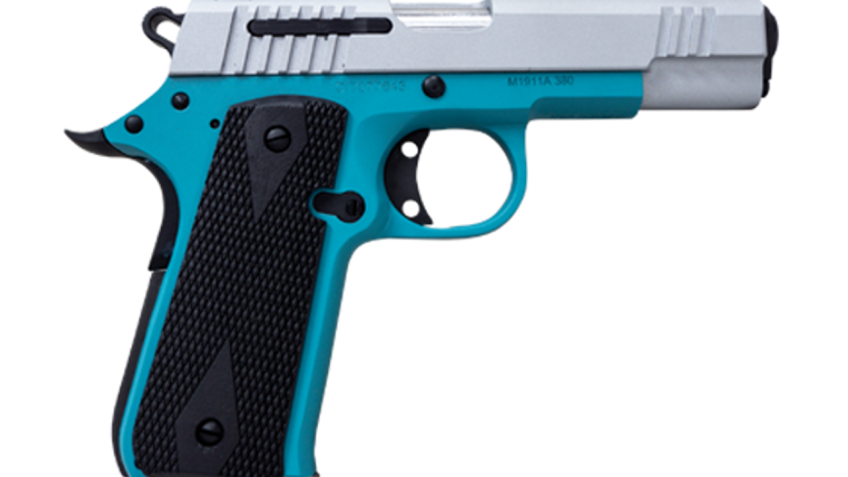 Legacy Sports Int Citadel 380Acp 1911 3.75' Aztex Teal 7Rd CIT380TEAL