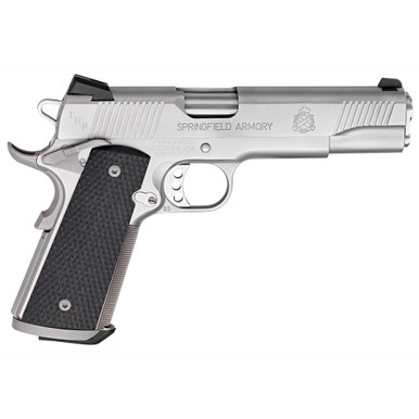 Springfield Armory PC9107L18 1911 TRP 45 ACP 5″ 7+1 Stainless Steel Black G10 Grip